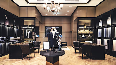 Collars and Cuffs tailor shop decoration