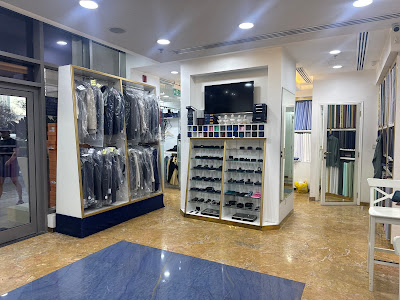 Stallion Bespoke - Downtown tailor shop from inside 